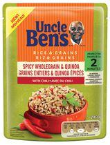 Uncle Ben's Rice and Grains with Chili Spicy Wholegrain and Quinoa