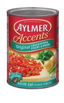 Aylmer® Accents Original Green Pepper, Celery and Onion Petite Cut Stewed Tomatoes