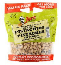 Joe's Tasty Travels Value Pack Dry Roasted and Salted Inshell Pistachios