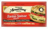 Armstrong Swiss Natural Sliced Cheese