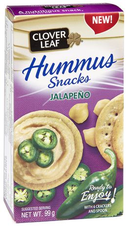 Clover Leaf Hummus Jalapeño Snacks Kit