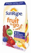 SunRype Fruit to Go + Veggie Berry Mania/Strawberry Banana Fruit & Veggie Snack