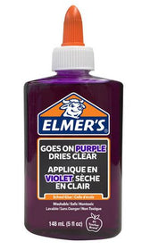 Goes on Purple Dries Clear School Glue