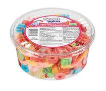 Great Value Sour Gummy Treats Candy Tub