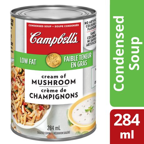 Campbell’s Low Fat Cream of Mushroom