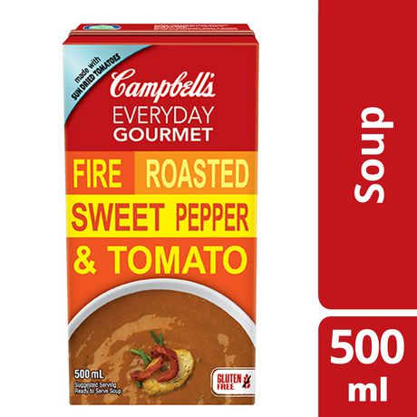 Campbell’s Gardennay Fire Roasted Pepper & Tomato Soup