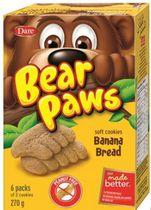 Bear Paws Banana Bread Soft Cookies