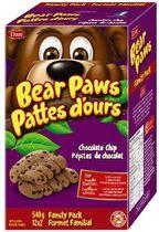 Bear Paws Chocolate Chip Cookies