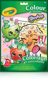 Shopkins Colour & Sticker Book