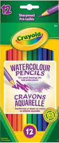 Sharpened Watercolour Pencils