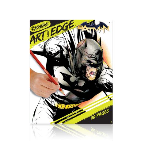 Batman Art with Edge Colouring Book