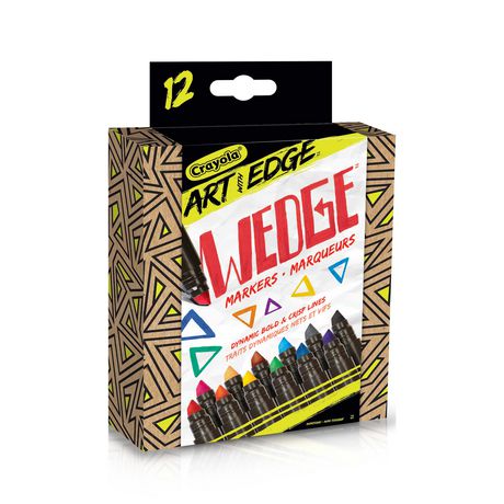 Art with Edge Wedge Markers