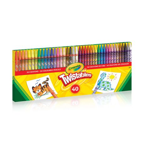Twistables Crayons & Coloured Pencils