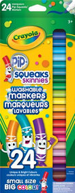 Thin Tip Washable Pip Squeak Markers