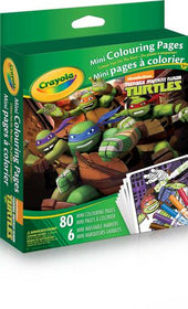 Teenage Mutant Ninja Turtles Mini Colouring Pages