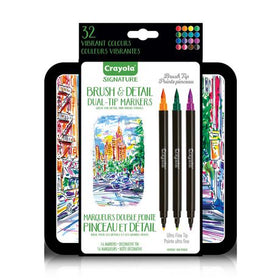 Signature Brush and Detail Dual-Tip Markers