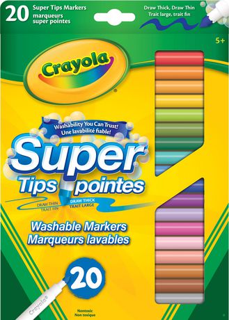 Washable Super Tip Markers