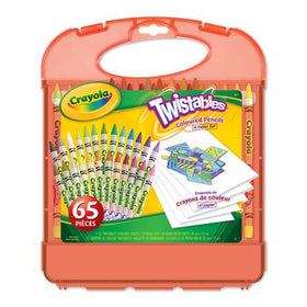 Twistables Coloured Pencils & Paper Set