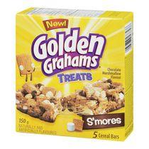 Golden Graham Chocolate Marshmallow S'mores Cereal Bars
