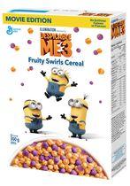 Despicable Me 3 Fruity Swirls Cereal