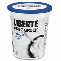 Liberté Plain 0% Greek Yogourt