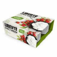 Liberté Greek 0% M.F Strawberry Organic Yogourt