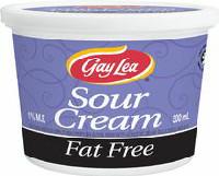 Gay Lea Fat Free Sour Cream