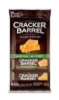 Cracker Barrel Natural Cheese Medium Cheddar Cheese Snacks