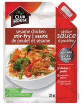 Club House Sesame Chicken Stir-fry Skillet Sauce