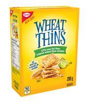 Wheat Thins Less Fat