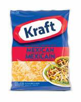 Kraft Natural Cheese Mexican Shreds