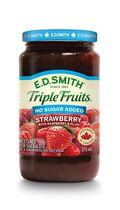E.D. Smith Triple Fruits No Sugar Added Strawberry Raspberry Red Plum Spread