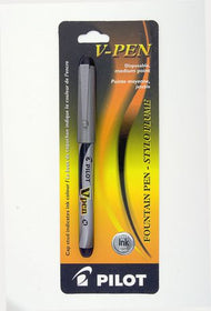V-Pen Disposable Black Fountain Pen