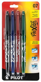 FriXion Ball Erasable Assorted Gel Pens