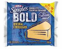 Kraft Singles Bold Extra Cheddar Cheese