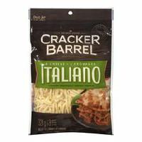 Cracker Barrel 4 Cheese Italiano Shreds