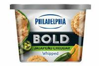 Philadelphia Whipped Bold Jalapeno Cheddar