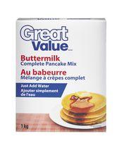 Great Value Buttermilk Complete Pancake Mix