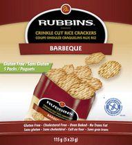 Rubbins Gluten Free Barbeque Crinkle Cut Rice Crackers