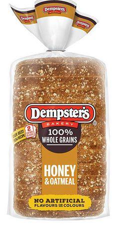 Dempster’s 100% Whole Grains Honey & Oatmeal Bread