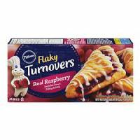 Pillsbury™ Flaky Raspberry with Natural & Artificial Turnovers