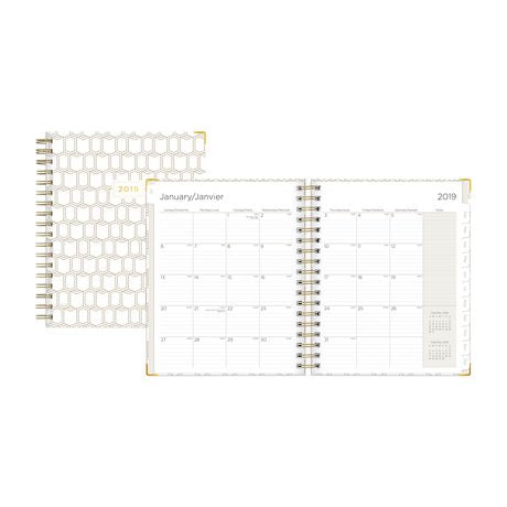 Sheridan Medium Daily/Monthly Planner for 2019