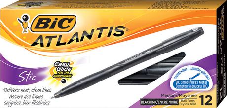 AtlantisBlack Ink Ball Pen Stic