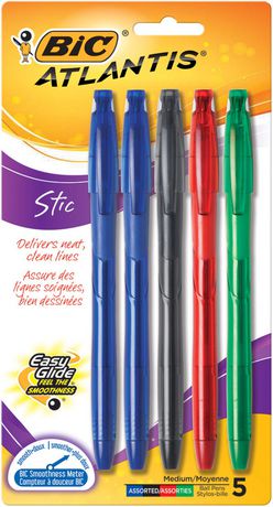 AtlantisStic Medium Point Ball Pens