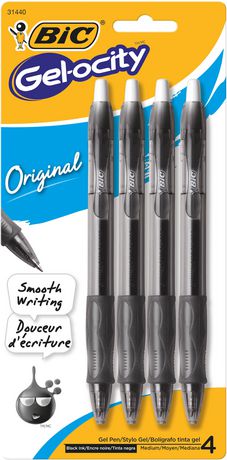 GelocityGel Pens Black