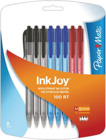 Inkjoy 100RT Medium Point Retractable Ballpoint Pens