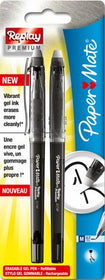 0.7mm Replay Premium Erasable Gel Pen - Black