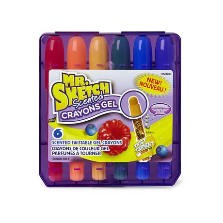 Assorted Scented Twistable Gel Crayons