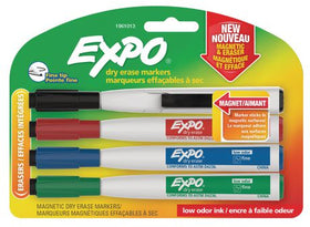 Magnetic Dry Erase Markers with Eraser