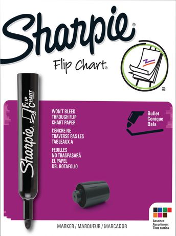 Sharpie Flip Chart Bullet Tip Assorted Colors Marker